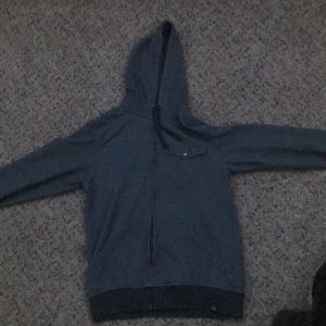Gray hoodie